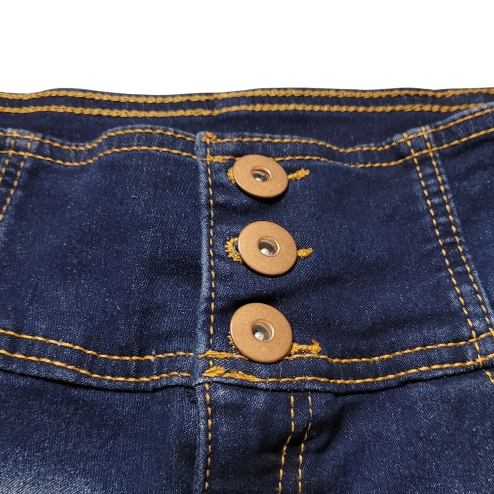NOBO High Rise Jean Shorts Sz 11 - Picture 3 of 4